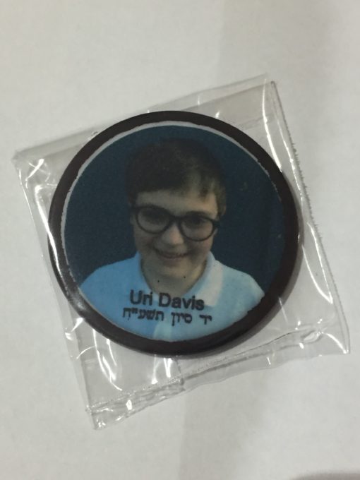 photo on edible icing disc on a chocolate disk